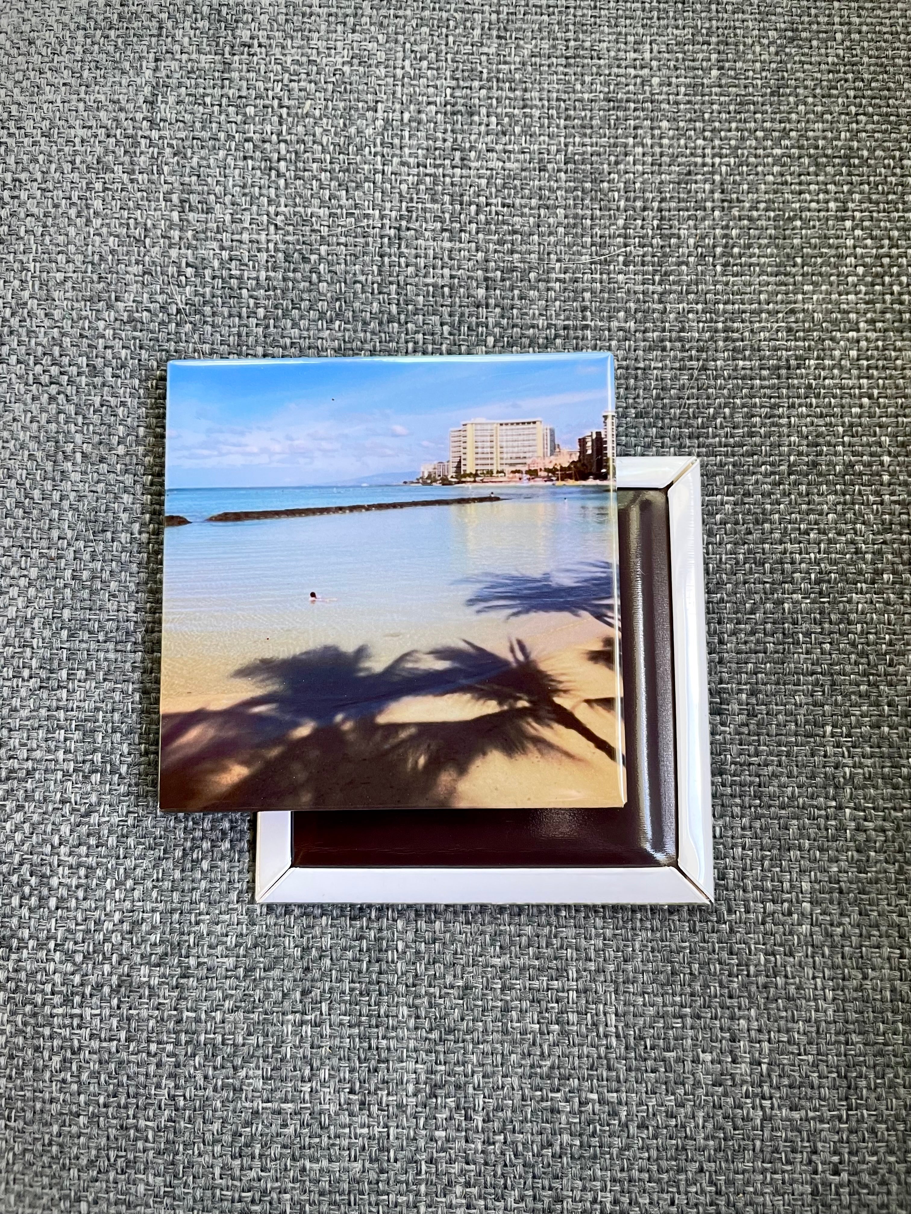 Set of 9 - 2.5”x2.5” Custom Photo Magnets